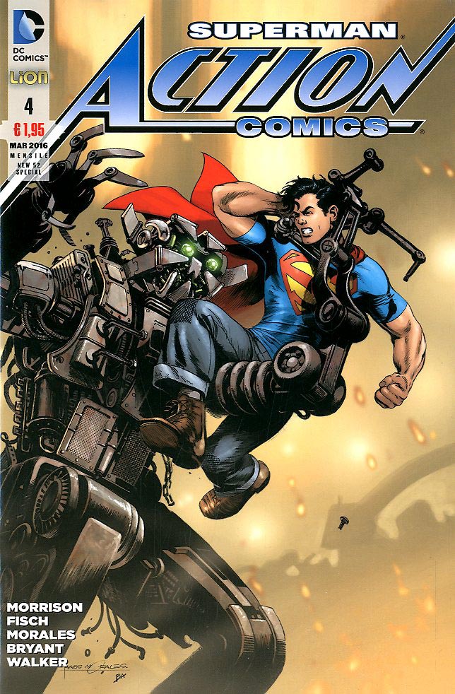 ACTION COMICS 4-LION- nuvolosofumetti.