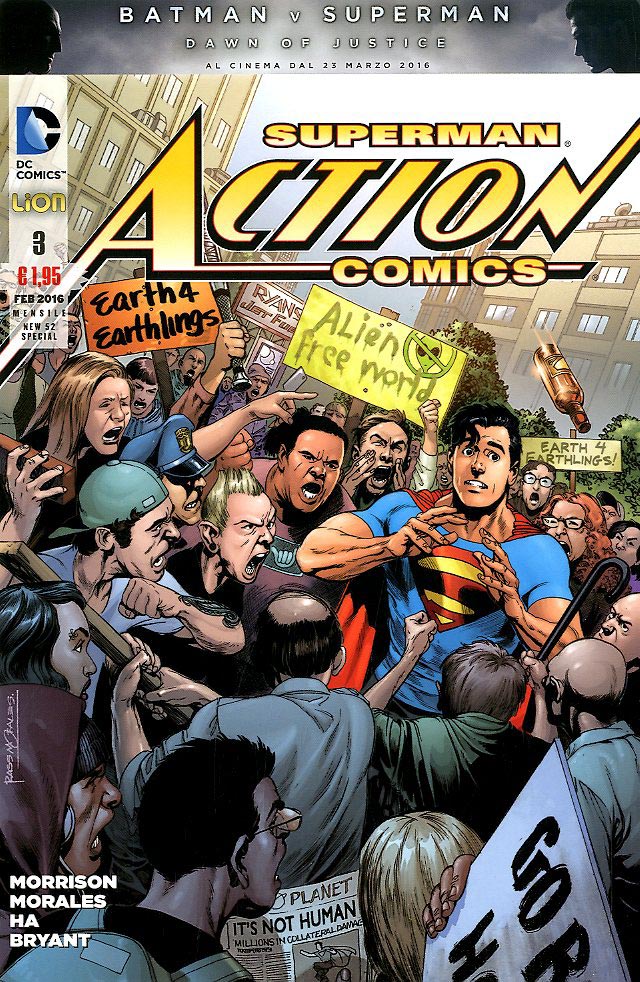 ACTION COMICS 3-LION- nuvolosofumetti.