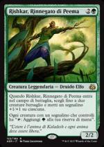 Rishkar, Rinnegato di Peema  Rivolta dell'etere 122-Wizard of the Coast- nuvolosofumetti.