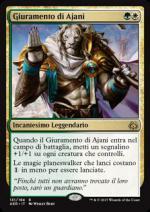 Giuramento di Ajani  Rivolta dell'etere 131-Wizard of the Coast- nuvolosofumetti.