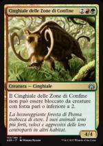 Cinghiale delle Zone di Confine  Rivolta dell'etere 132-Wizard of the Coast- nuvolosofumetti.