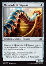 Miriapodedi filigrana foil  Rivolta dell'etere 208-Wizard of the Coast- nuvolosofumetti.
