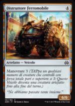 Distruttore Ferromobile  Rivolta dell'etere 161-Wizard of the Coast- nuvolosofumetti.