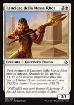 Lanciere della Messe Rhet  Amonkhet 3026-Wizard of the Coast- nuvolosofumetti.