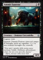 Ammit Funesto  Amonkhet 3079-Wizard of the Coast- nuvolosofumetti.