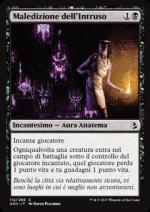 Maledizione dell'Intruso  Amonkhet 3112-Wizard of the Coast- nuvolosofumetti.