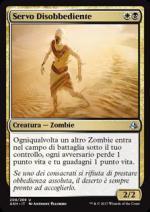 Servo Disobbediente  Amonkhet 3208-Wizard of the Coast- nuvolosofumetti.