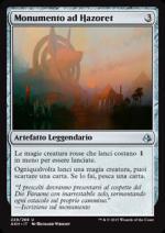 Monumento ad Hazoret  Amonkhet 3229-Wizard of the Coast- nuvolosofumetti.
