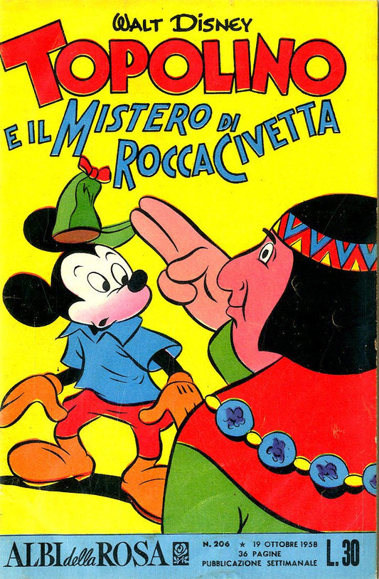 Albi di Topolino 206-Mondadori- nuvolosofumetti.
