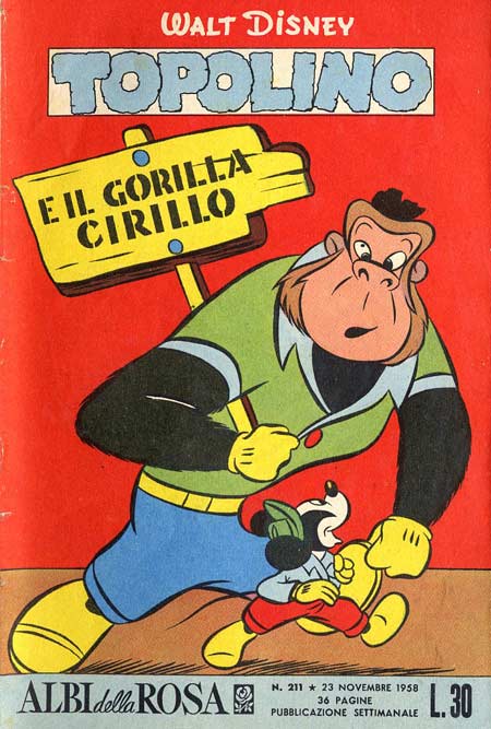 Albi di Topolino 211-Mondadori- nuvolosofumetti.