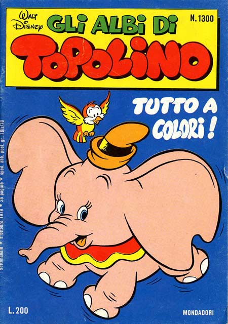Albi di Topolino 1300-Mondadori- nuvolosofumetti.