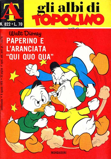 Albi di Topolino 822-Mondadori- nuvolosofumetti.