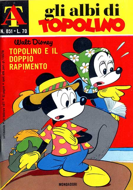 Albi di Topolino 851-Mondadori- nuvolosofumetti.