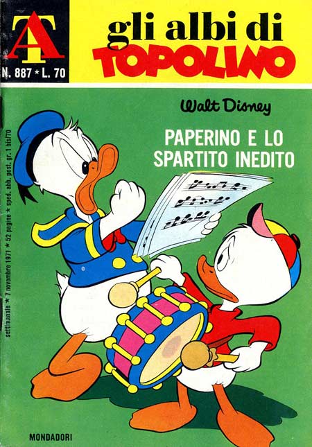 Albi di Topolino 887-Mondadori- nuvolosofumetti.