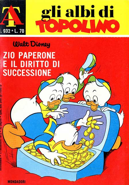 Albi di Topolino 932-Mondadori- nuvolosofumetti.
