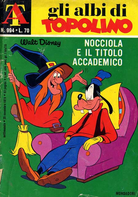 Albi di Topolino 994-Mondadori- nuvolosofumetti.