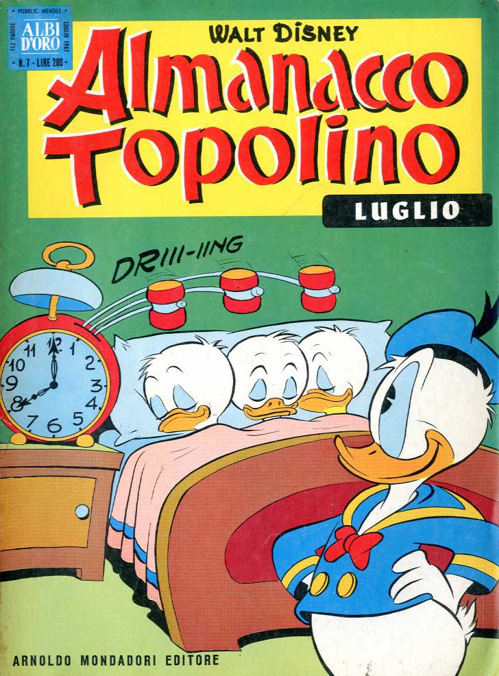 ALMANACCO TOPOLINO 1967 7, MONDADORI, nuvolosofumetti,