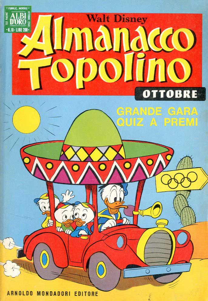 ALMANACCO TOPOLINO 1968 10