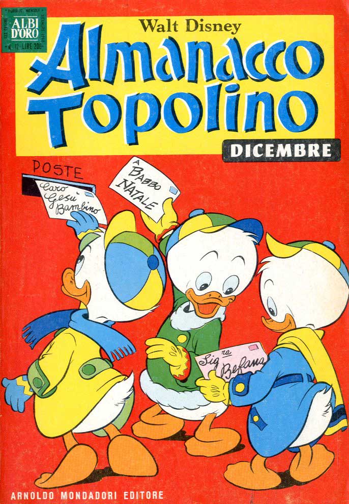 ALMANACCO TOPOLINO 1968 12