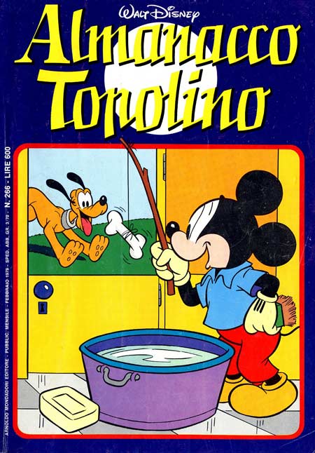 ALMANACCO TOPOLINO 266-MONDADORI- nuvolosofumetti.