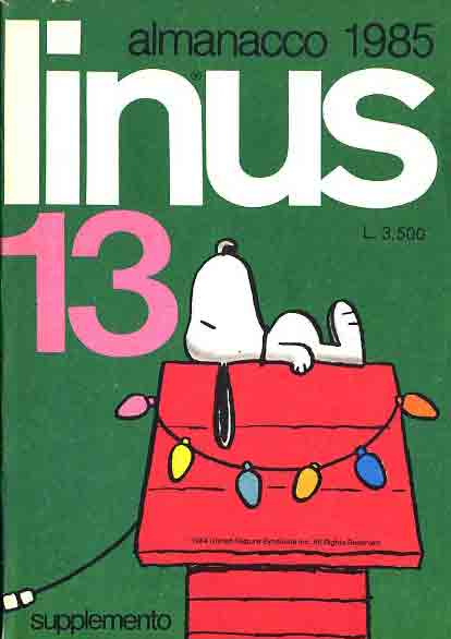 LINUS '85 ALMANACCO 1985 0