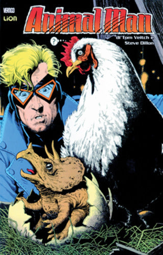 ANIMAL MAN di Tom veitch 2-LION- nuvolosofumetti.