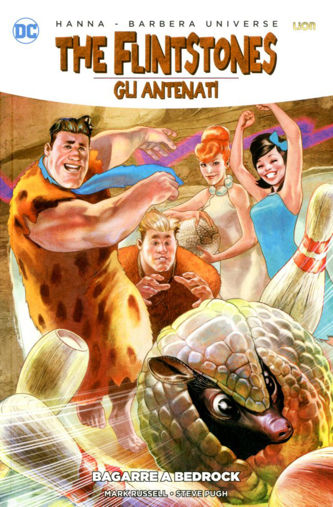 GLI ANTENATI THE FLINTSTONES 2 BAGARRE A BEDROCK-LION- nuvolosofumetti.
