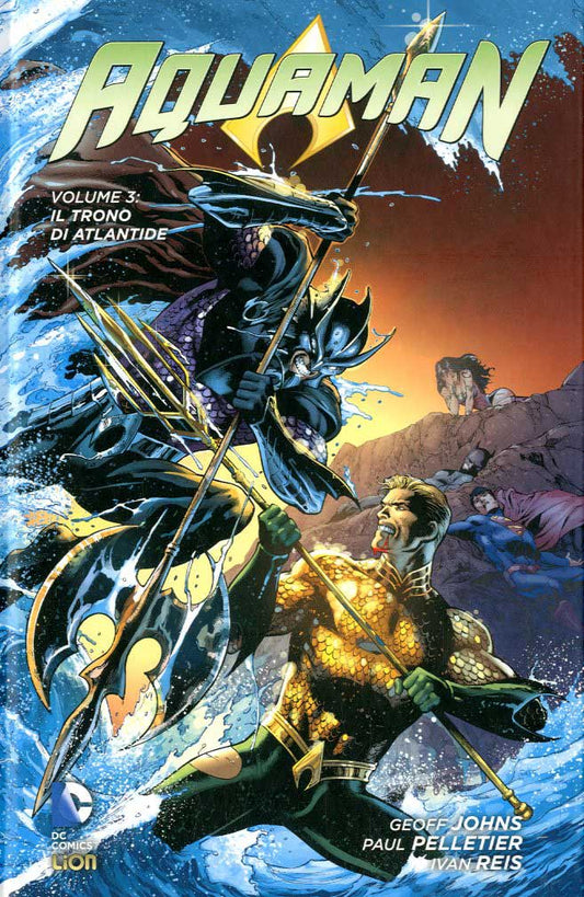 AQUAMAN Limited 3-LION- nuvolosofumetti.