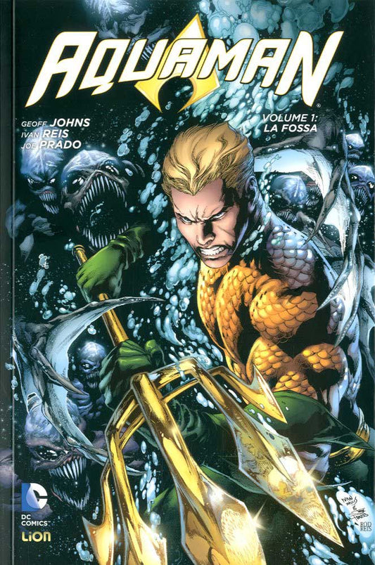 AQUAMAN new library 1-LION- nuvolosofumetti.