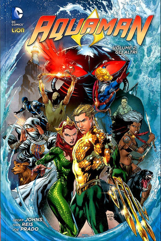AQUAMAN new library 2-LION- nuvolosofumetti.