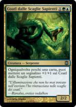 Coatl dalle Scaglie Sapienti  Rinascita di Alara 101-Wizard of the Coast- nuvolosofumetti.