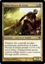 Lama Oscura di Grixis  Rinascita di Alara 134-Wizard of the Coast- nuvolosofumetti.