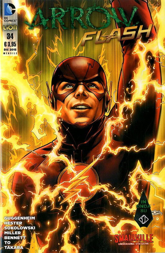 ARROW/SMALLVILLE 34, LION, nuvolosofumetti,