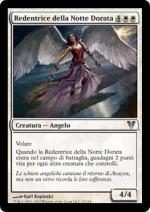 REDENTRICE DELLA NOTTE DORATA   Ritorno di Avacyn 23-Wizard of the Coast- nuvolosofumetti.