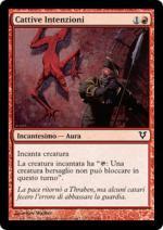 CATTIVE INTENZIONI   Ritorno di Avacyn 147-Wizard of the Coast- nuvolosofumetti.