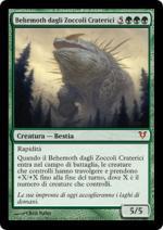 BEHEMOTH DAGLI ZOCCOLI CRATERICI   Ritorno di Avacyn 172-Wizard of the Coast- nuvolosofumetti.