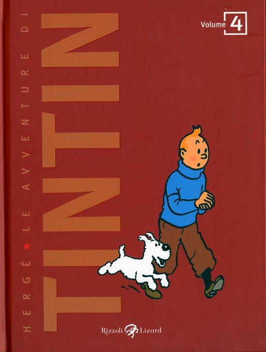 LE AVVENTURE DI TINTIN 4, Rizzoli, nuvolosofumetti,