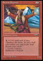 Sciamano delle Tempeste  ALLEANZE 1116-Wizard of the Coast- nuvolosofumetti.