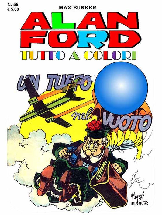 ALAN FORD TUTTO A COLORI 58-1000 VOLTE MEGLIO PUBLISHING- nuvolosofumetti.