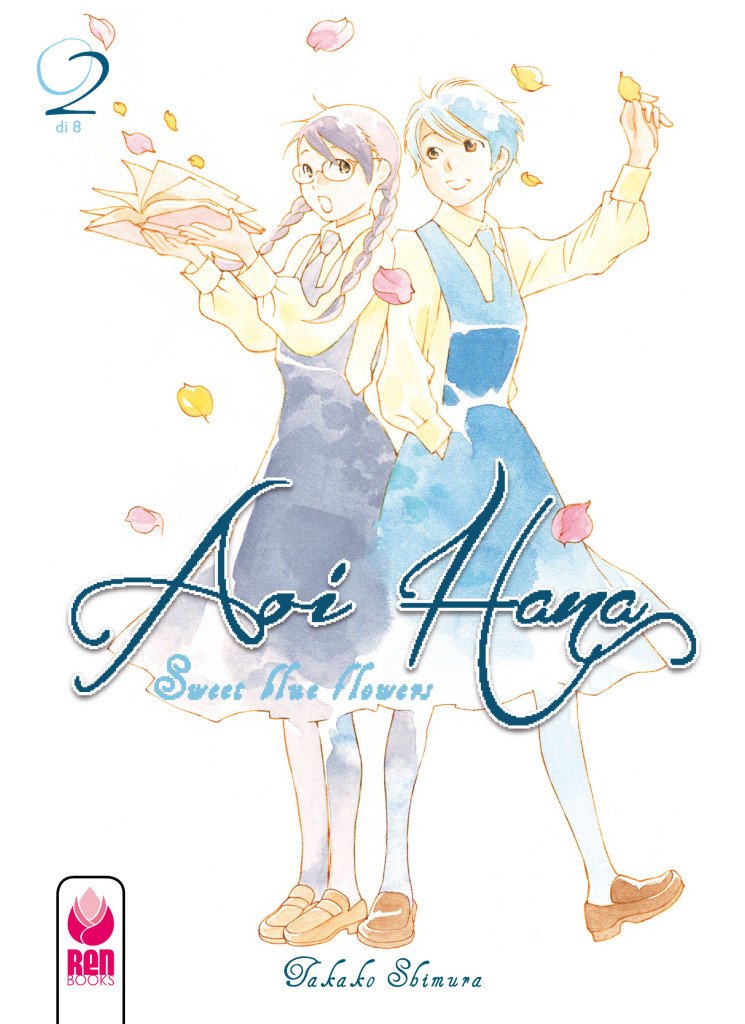 AOI HANA THESWEET BLU FLOWERS (DI 8) 2-RENBOOKS- nuvolosofumetti.