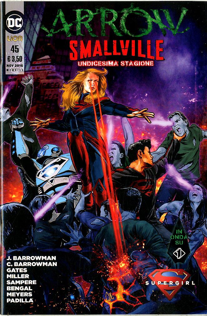ARROW/SMALLVILLE 45-LION- nuvolosofumetti.