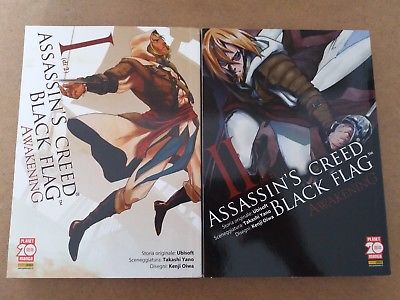 Assassin's Creed Black Flag awakening completa due volumi edizioni Planet manga-COMPLETE E SEQUENZE- nuvolosofumetti.