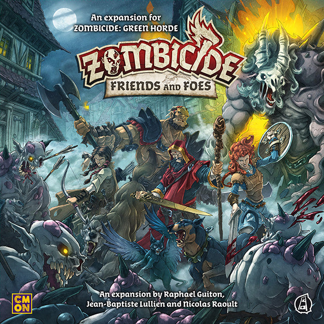 Zombicide Green Horde Friends and Foes-Asmodee- nuvolosofumetti.