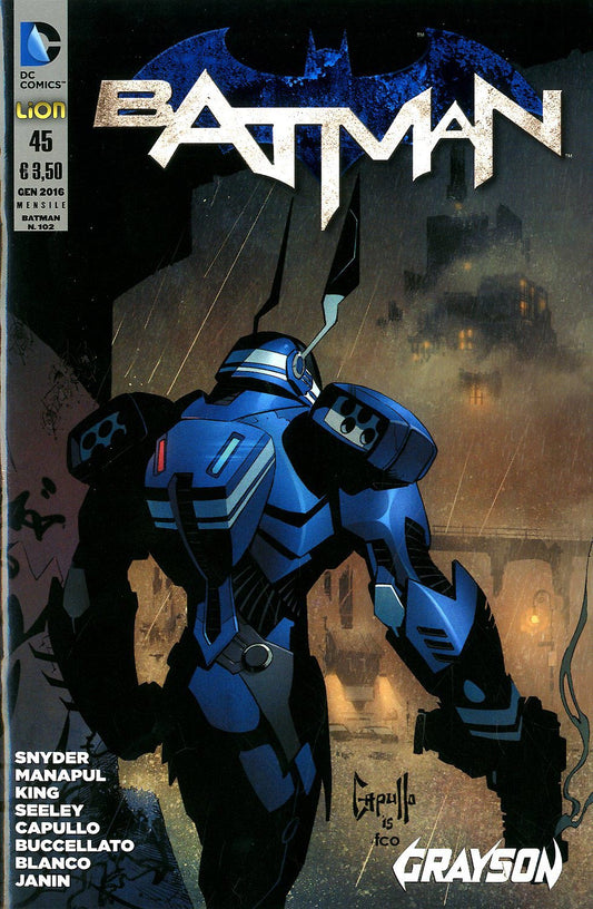 BATMAN serie new 52 45-LION- nuvolosofumetti.