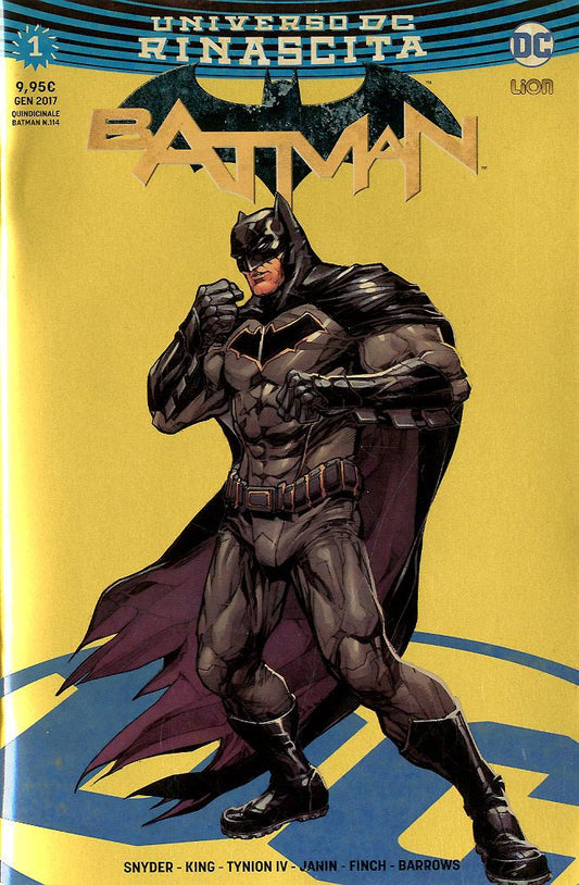 Batman Rinascita Seq. . 1 al n. 36 - Numero 1 Gold - LION