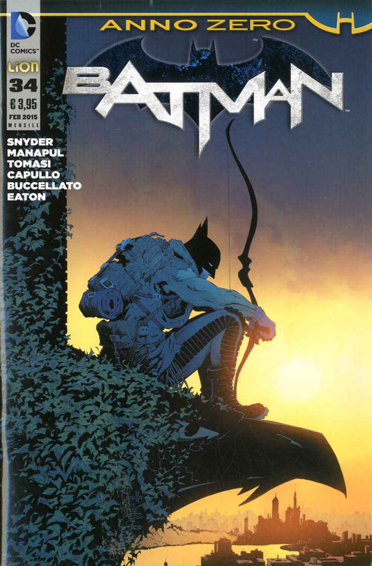 BATMAN serie new 52 34, LION, nuvolosofumetti,