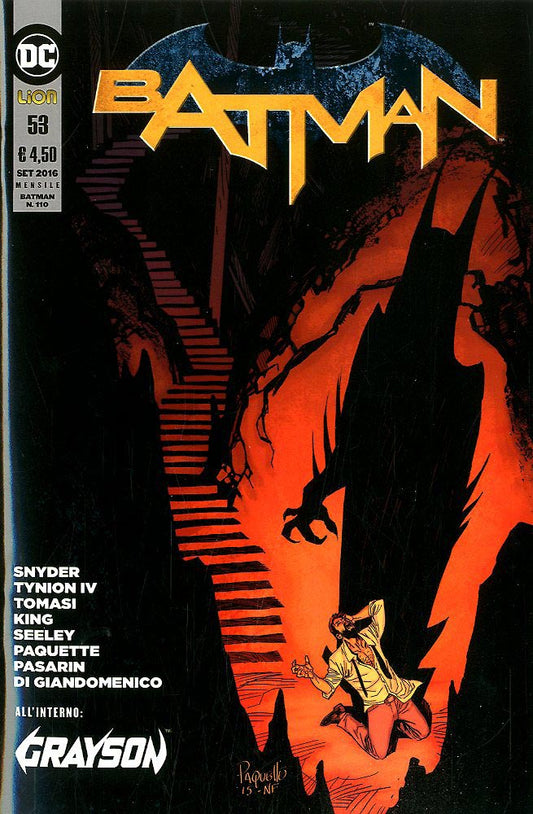 BATMAN serie new 52 53, LION, nuvolosofumetti,