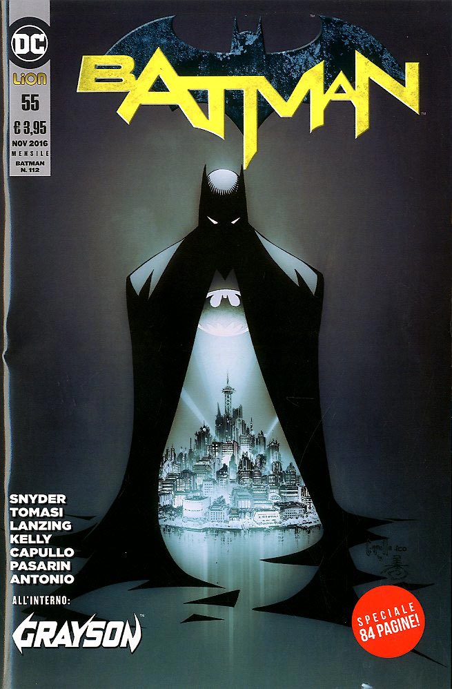 BATMAN serie new 52 55-LION- nuvolosofumetti.
