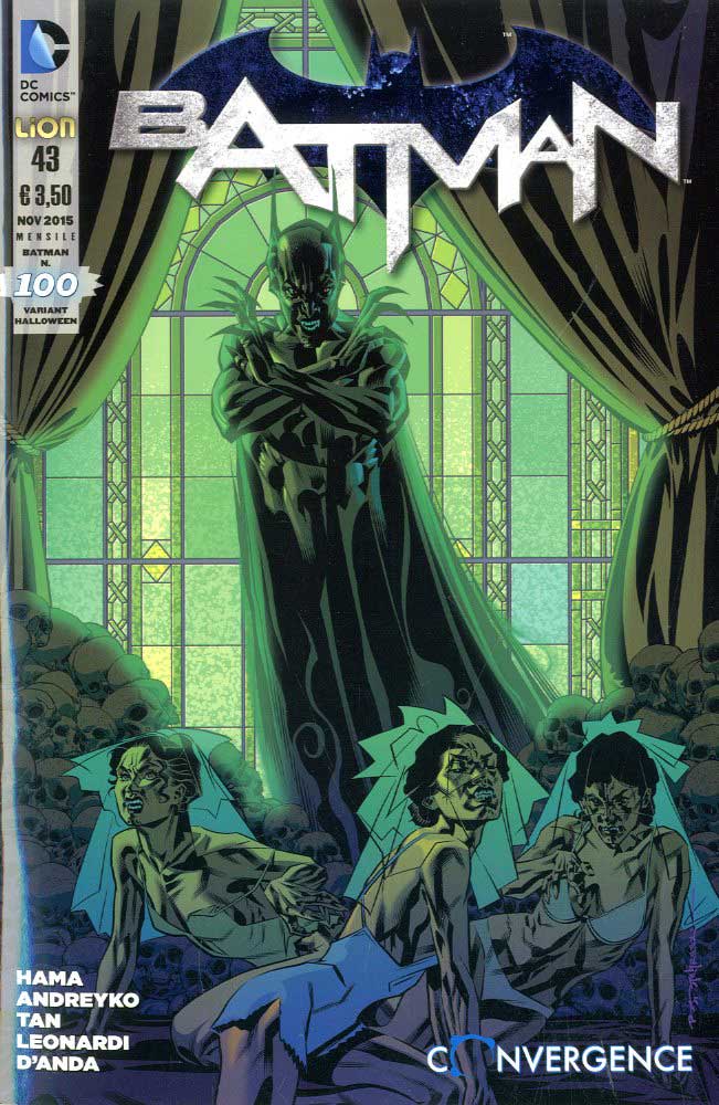 BATMAN serie new 52 variant 43-LION- nuvolosofumetti.