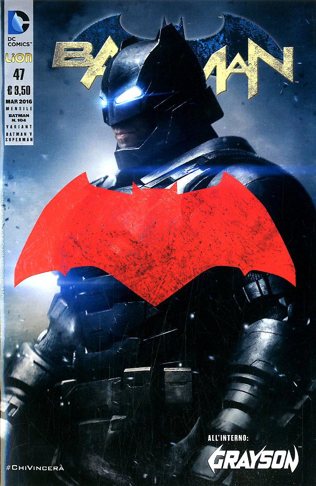 BATMAN serie new 52 variant 47-LION- nuvolosofumetti.